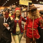 Two Face, Poison Ivy, and Scarecrow