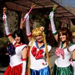 Sailor Mars, Jupiter and Moon