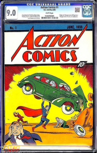 1st appearance of Superman