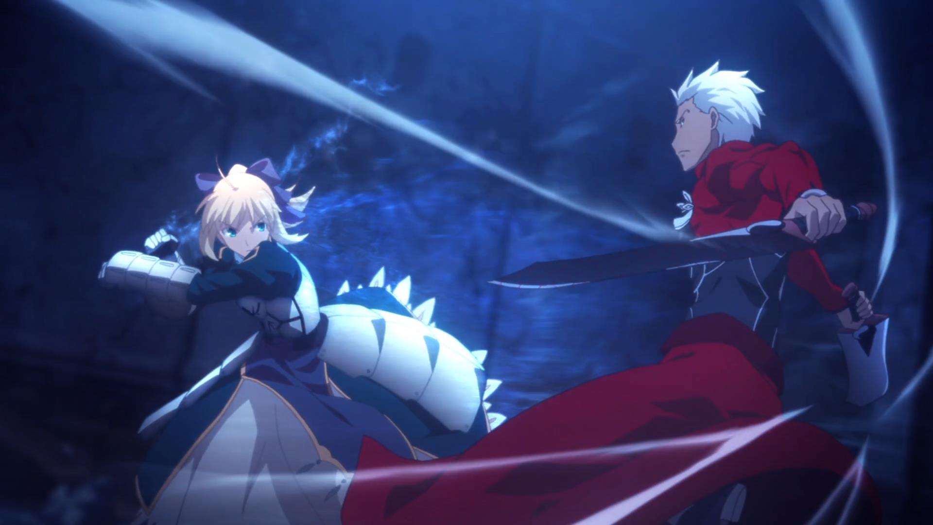 Review of Fate - Stay Night - Unlimited Blade Works