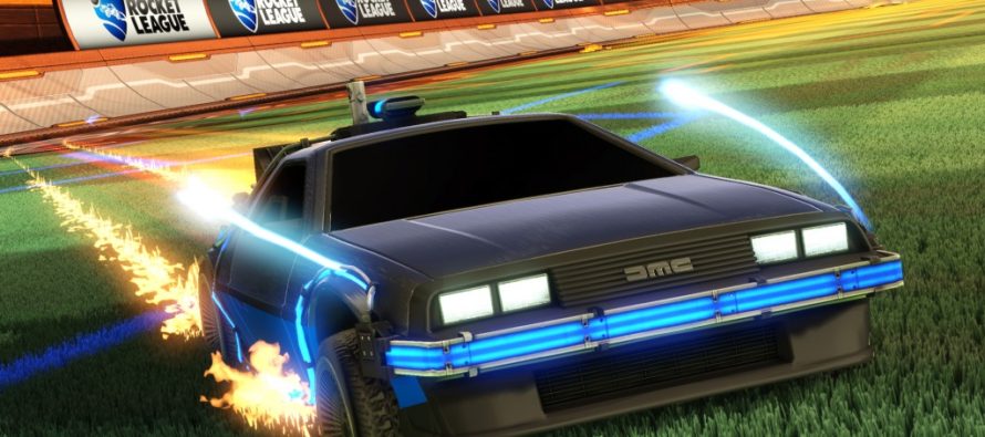 Delorean Is Coming On Rocket League
