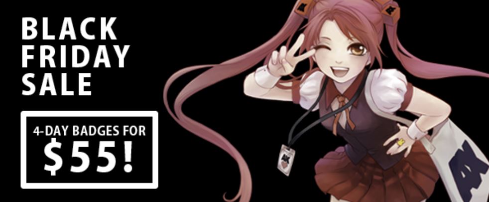 Anime Expo Announces Black Friday – Cyber Monday Registration Special -  Anime News Network