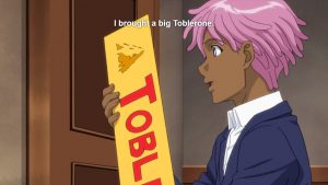 Neo Yokio w/Toblerone... again