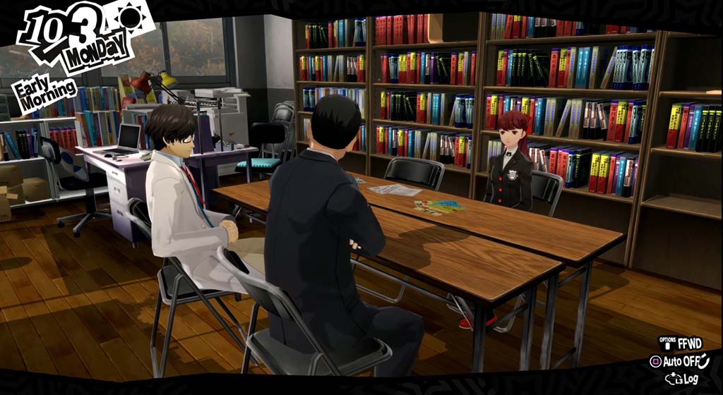 Persona 5's Story: Characters – The Library